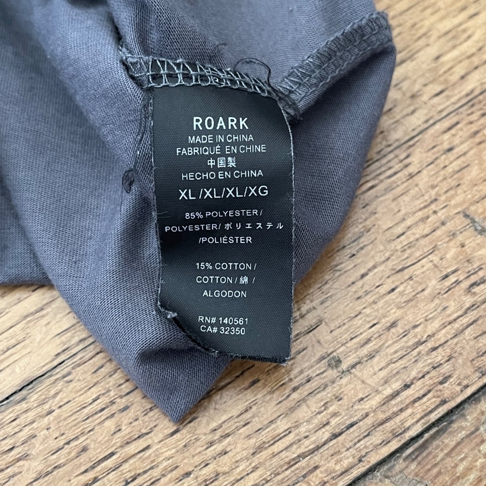 Roark Run Amok Tie Dye Pocket Tee - Picture 7 of 8